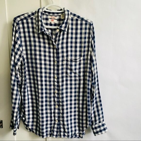 Levi's BF Fit Plaid Shirt - Picture 8 of 13
